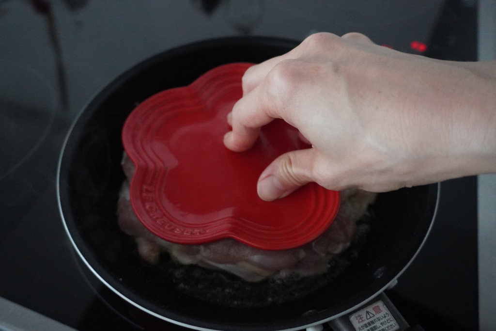 チキンソテー フレッシュトマトソース