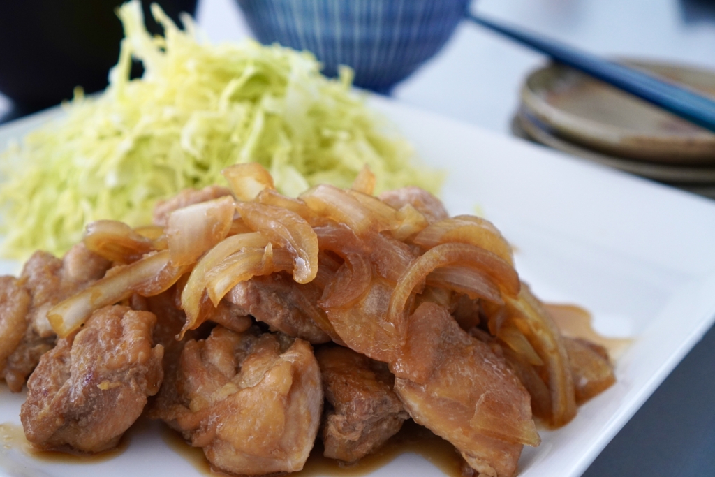 鶏肉の生姜焼き