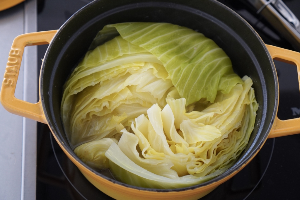 鶏肉とキャベツの塩煮