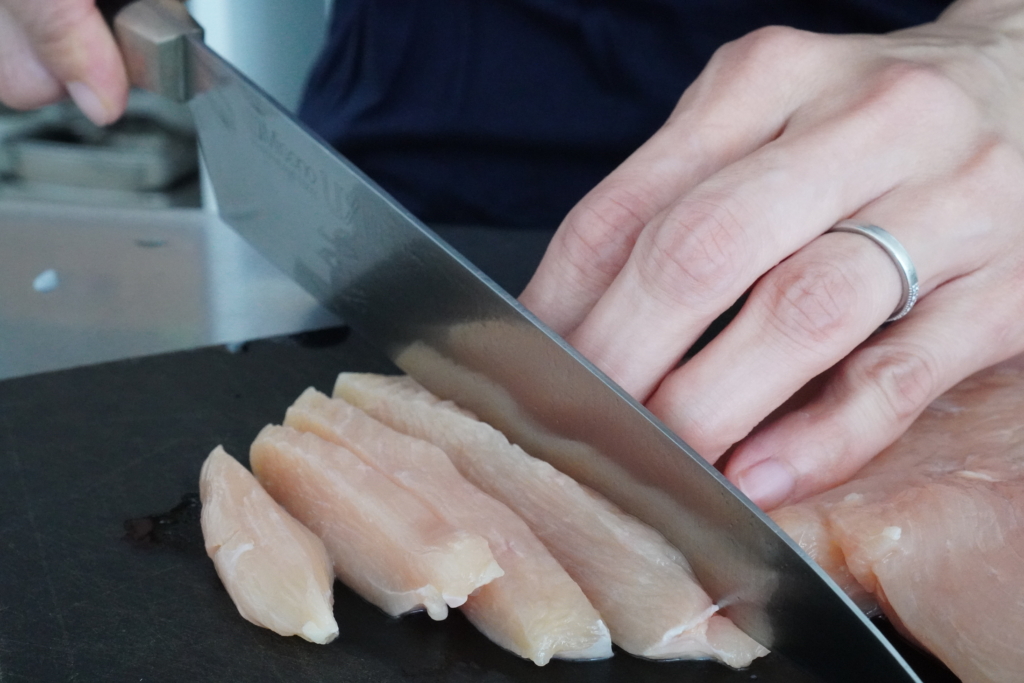 鶏肉の青椒肉絲