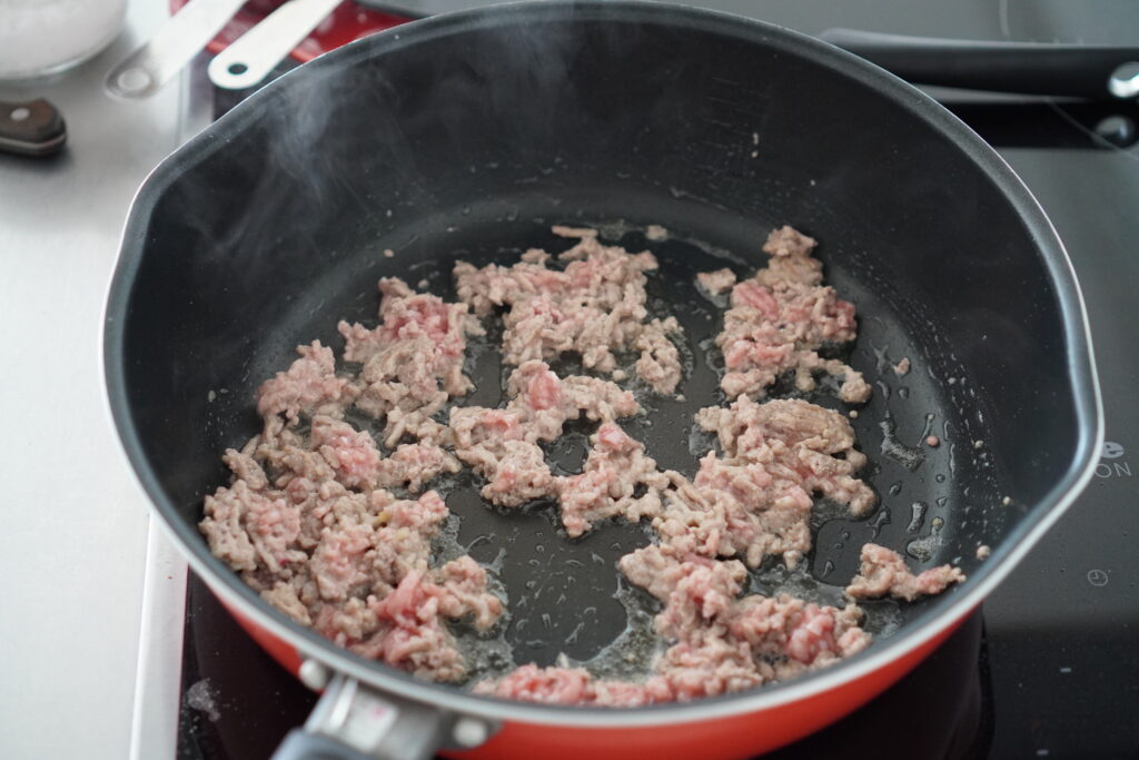 簡単に作る麻婆茄子