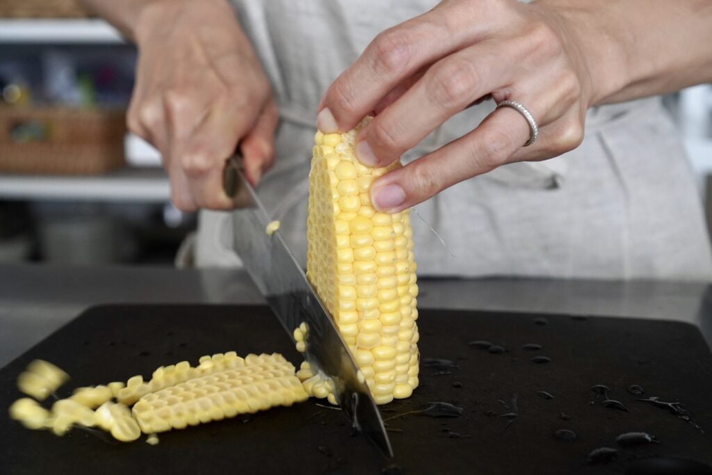 シンプルに美味しいとうもろこしの炊き込みご飯