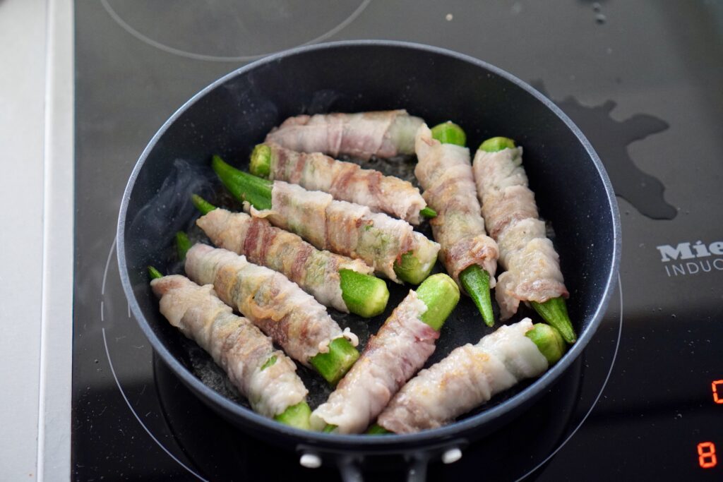 シンプルなのに大満足なオクラ肉巻き