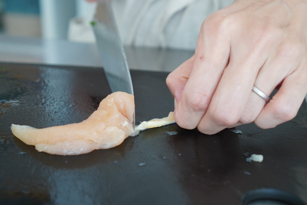 鶏ささみのダブル磯辺揚げ