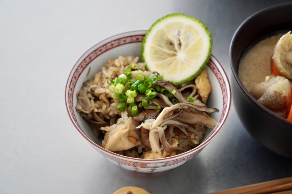 舞茸の炊き込みご飯 〜豊かな香りを楽しむ〜