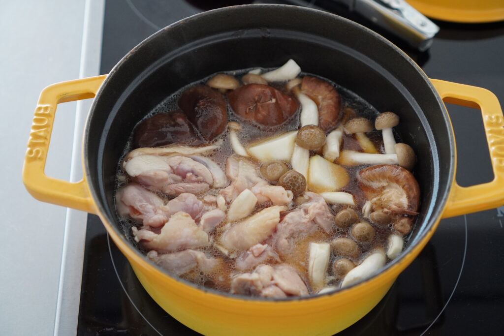 鶏肉と里芋のほったらかし＆ほっこり煮物