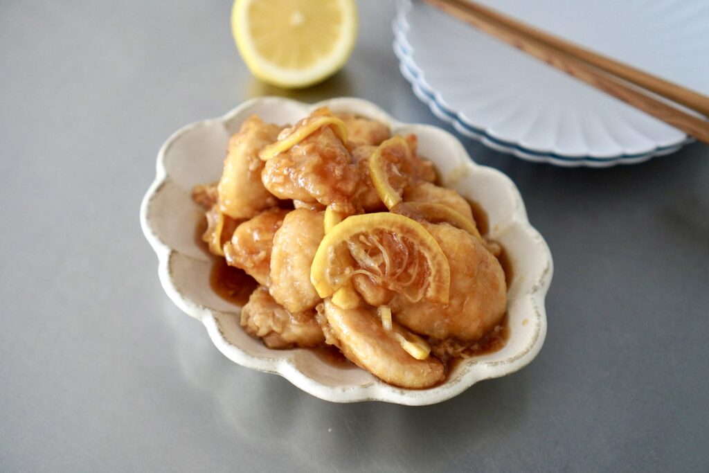 何個も食べちゃう甘酸っぱいハニーレモンチキン