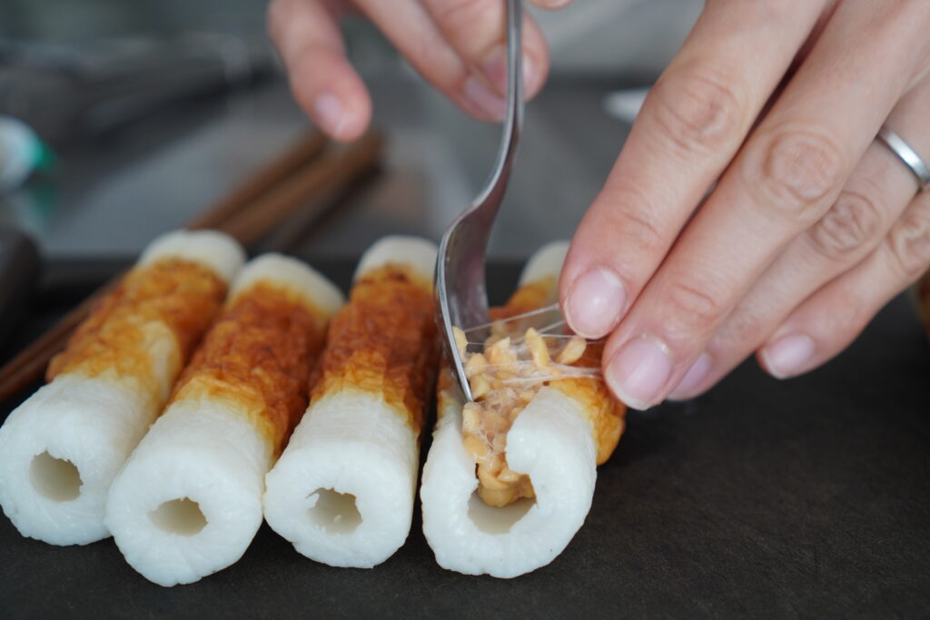 一度食べるとハマるよ♡納豆ちくわ天のレシピ