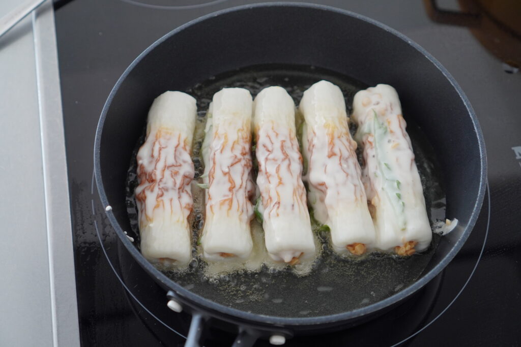 一度食べるとハマるよ♡納豆ちくわ天のレシピ